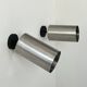 Pair of adjustable vintage wall lights, brushed metal, France, 1970.