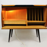 Vintage record player cabinet, 1960s