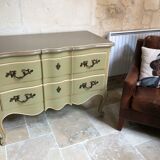 Crossbow chest of drawers with two drawers