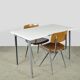 Vintage industrial Reform dining table from FRISO KRAMER 1960s