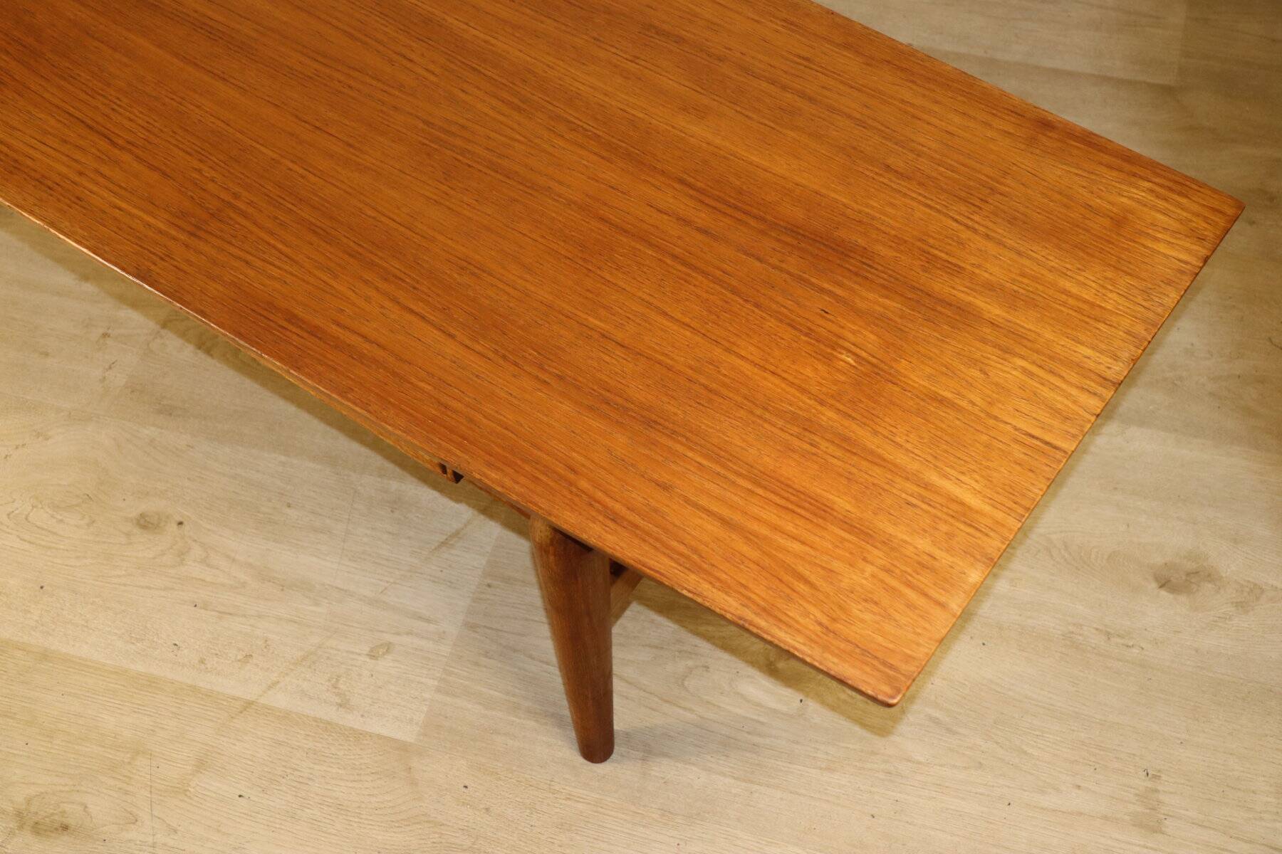 Scandinavian teak coffee table from the 1960s.