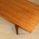 Table basse scandinave en teck années 60