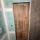 2 sliding doors in solid walnut – Scrigno system – 204 x 72 cm