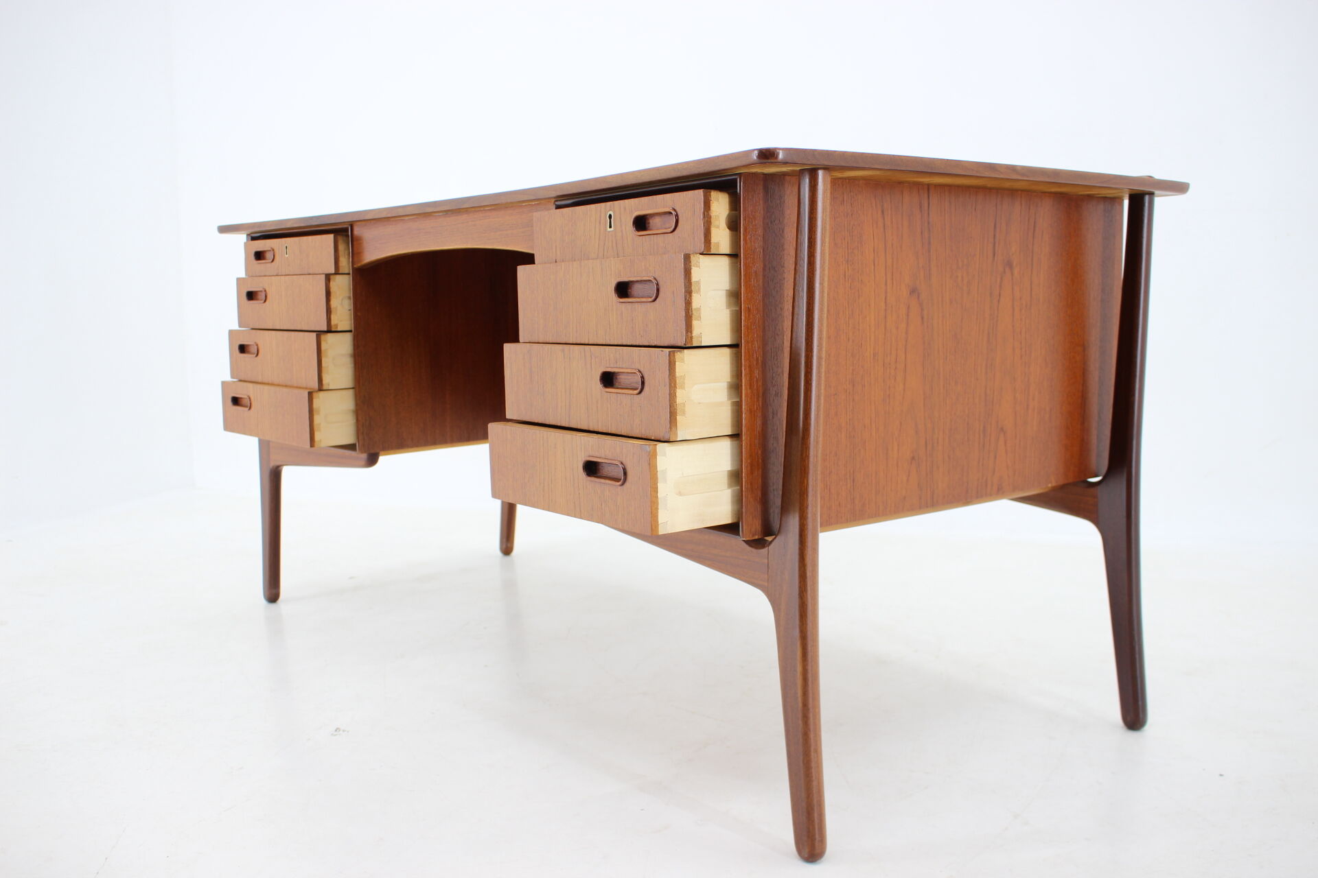 1960s Svend Åge Madsen Teak Writing Desk for H.P. Hansen, Denmark-