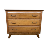 Vintage 1950-foot oak compas DRESSER