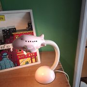 Ceramic airplane lamp
