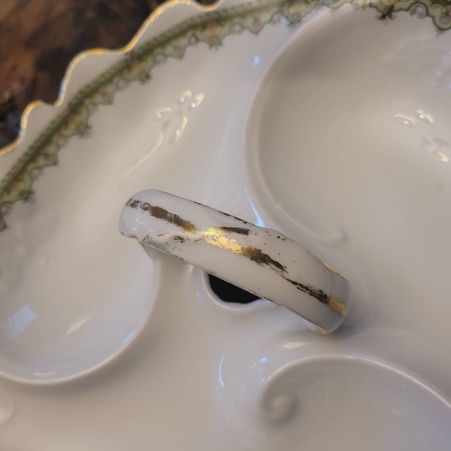 Late 19th century compartmentalized dish