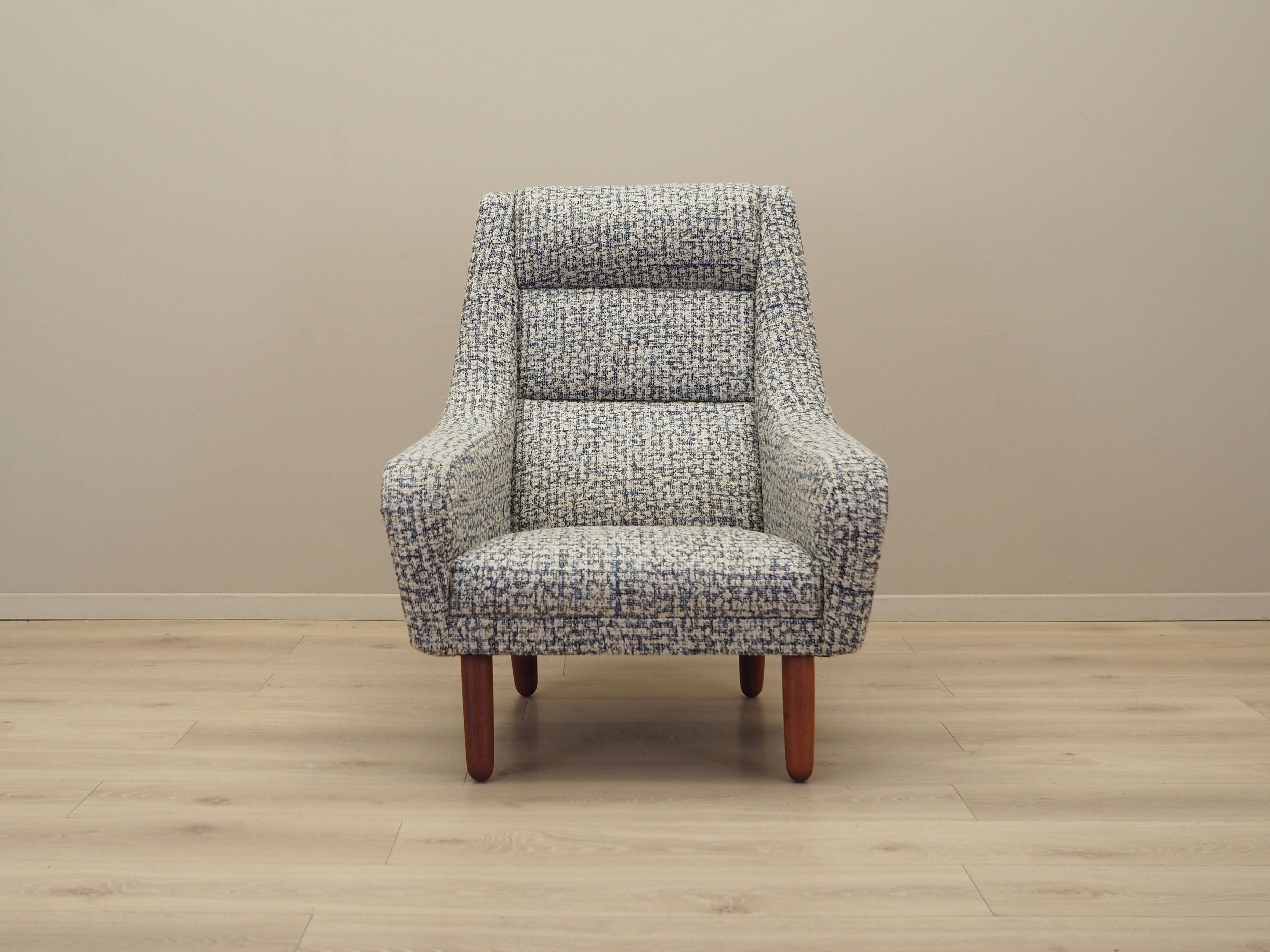 Fauteuil lounge, design danois, années 1970, production : Danemark