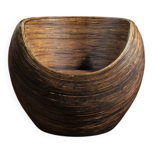 Fauteuil sculptural « - pot