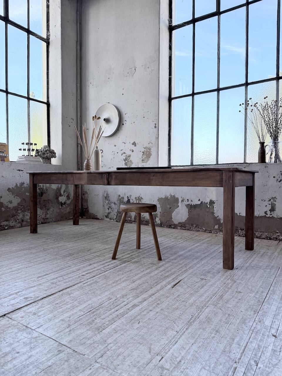 Farm table in pine 1950 250cm