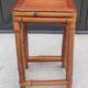 Vintage bamboo plant stand stool