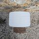 Vintage metal, Formica and wood step stool - 1960s