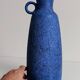 Mid-Century Ceramic Jug Vase by Ceramano, Blue Glaze, West Germany