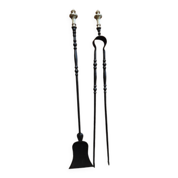 Fireplace poker set