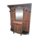 Vestiaire porte-manteaux en chêne massif