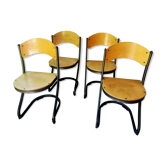 Lot de 4 chaises Souvignet