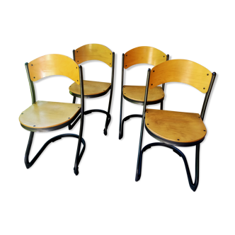 Lot de 4 chaises Souvignet