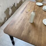 Farm bistro table in oak