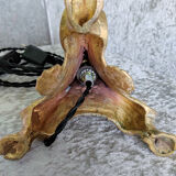 Bronze lamp and petticoats