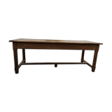Solid oak farmhouse table