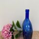 Carafe / vase / lady-jeanne in cobalt blue glass