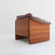Vintage Danish mid-century armchair in solid teak by Mikael Laursen 1960s