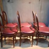 Serie de 6 chaises néo classique  du dix-neuvieme sciecle