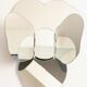 Removable wall mirror, circa 1970 68x76cm