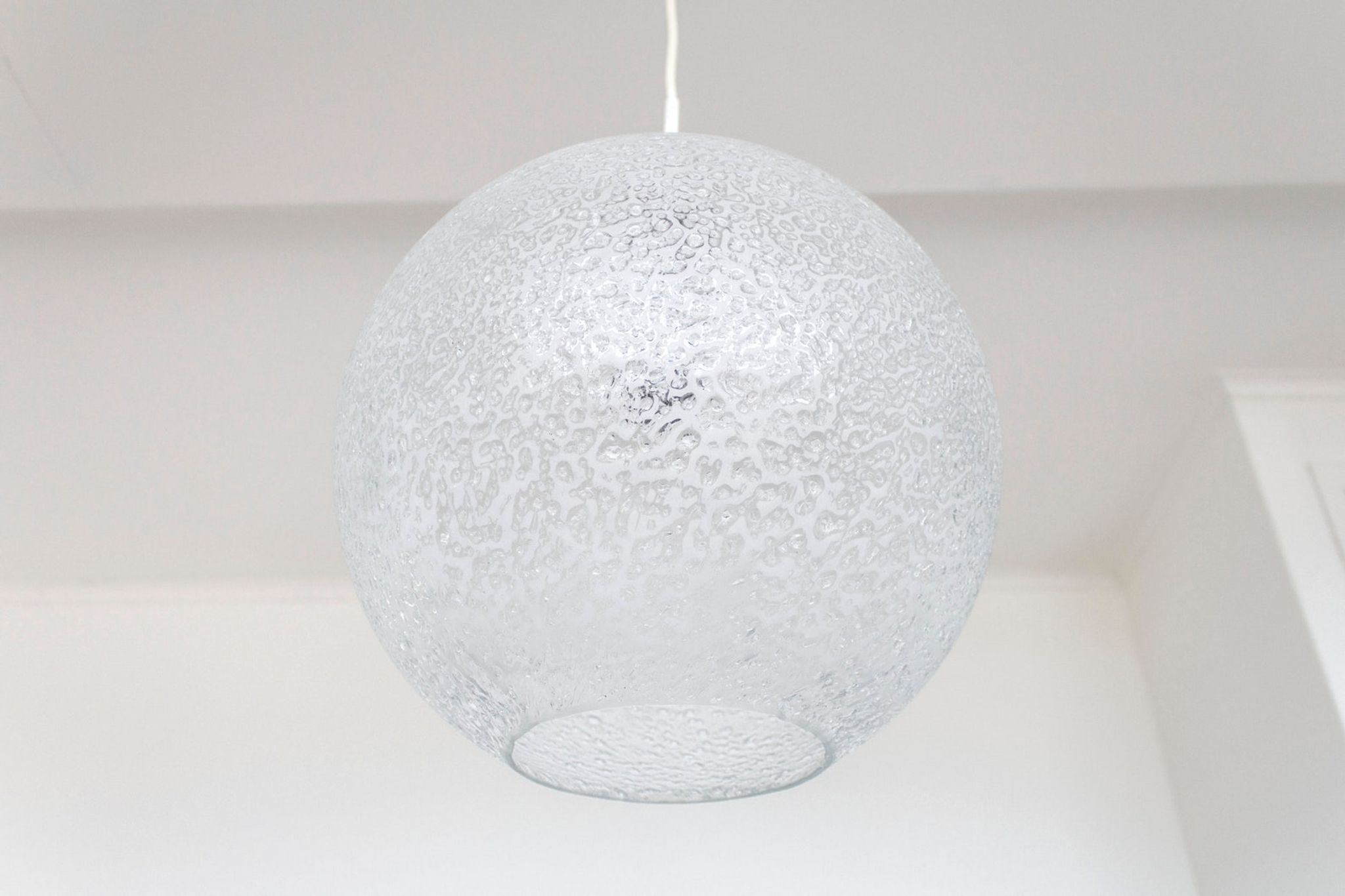 Suspension en verre de glace Doria Leuchten