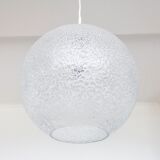 Wonderful DORIA Leuchten ice glass hanging Lamp