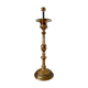 Old brass lamp foot candle holder