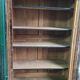 19th Century Walnut Library Display Cabinet with 1 Door