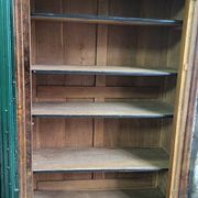 Vitrine bibliotheque 1 porte en noyer du XlXème siecle