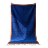 Traditional Berber rug in natural wool 3x2 m