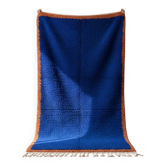 Traditional Berber rug in natural wool 3x2 m