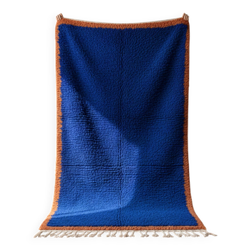 Tapis traditionnel berbère en laine naturelle 3x2 m