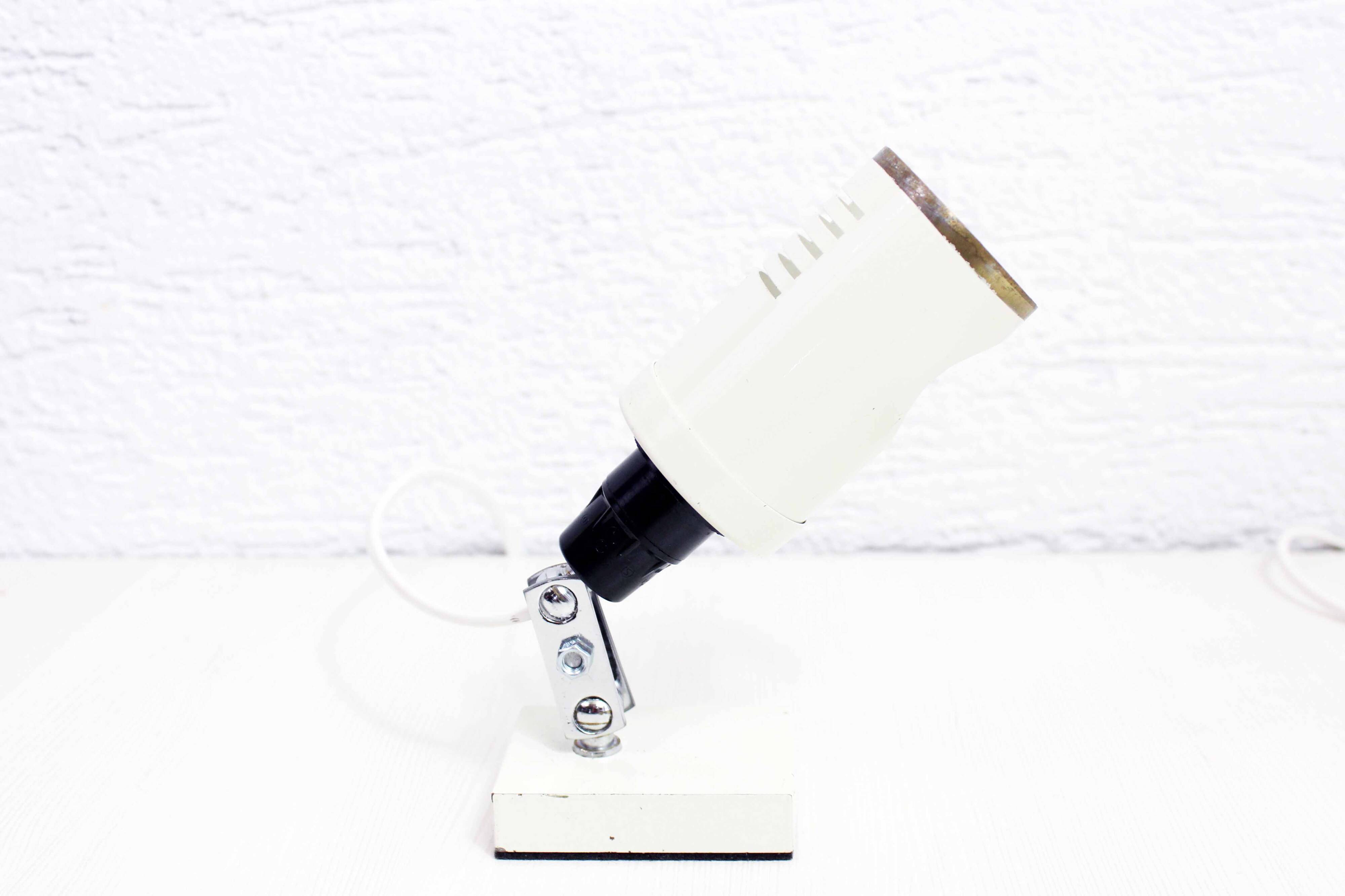 Pair of workshop lamps
