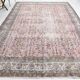 8' x 11' Pink Turkish Vintage Rug - 247x349 cm