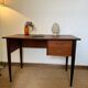 Bureau vintage style scandinave pieds fuselés