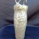Vase en bronze argenté signé Vital Cornu