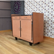 Buffet in 1960s formica