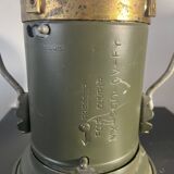 Old military lamp
