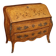 French inlaid bureau from 20th century