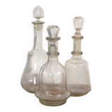 Anciennes carafes (vers 1920). Ensemble 3 pièces #15