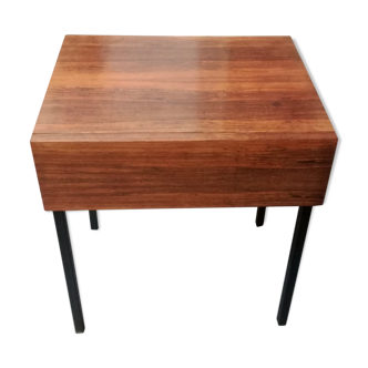 Bedside table in rosewood 1950s