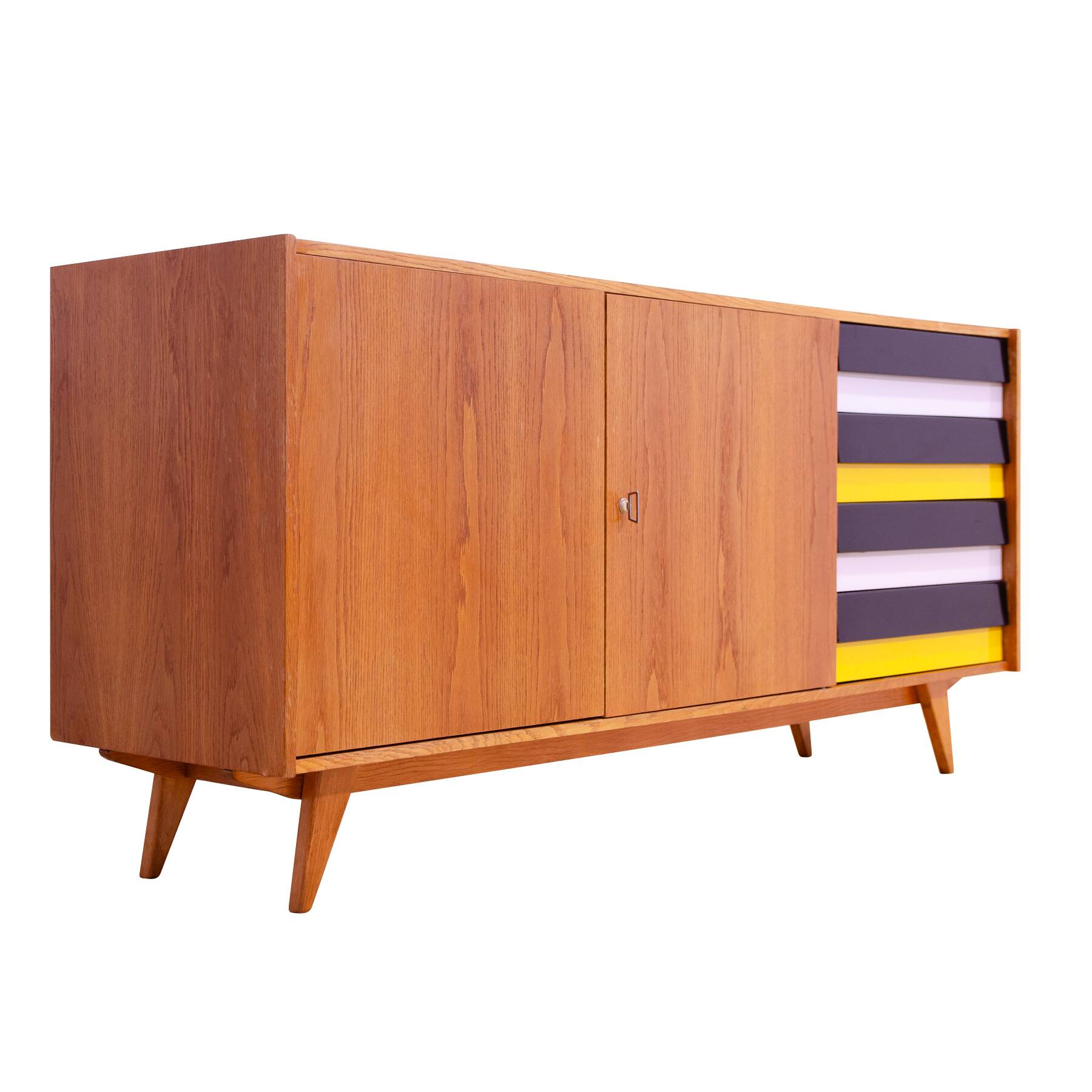 Mid Century U-460 sideboard by Jiří Jiroutek for Interiér Praha, Czechoslovakia