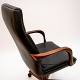 Vintage leather office chair