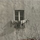 Laundry in the window, Silver print