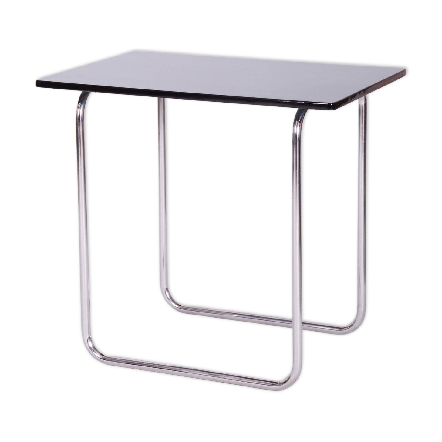 Bauhaus Table in Chrome-Plated Steel by Hynek Gottwald, 1930s
