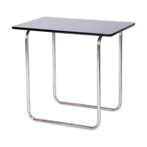 Table d'appoint Bauhaus en acier chromé par Hynek Gottwald, années 1930